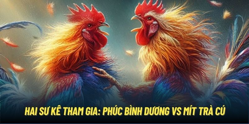 Hai sư kê tham gia: Phúc Bình Dương vs Mít Trà Cú