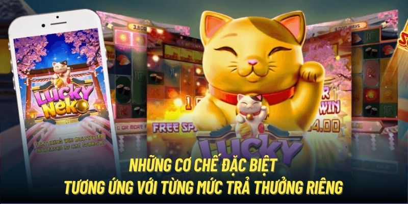 Những cơ chế đặc biệt tương ứng với từng mức trả thưởng riêng